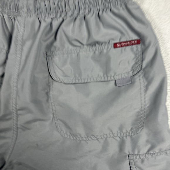 Quiksilver Cargo Shorts Mens Large Outdoor Skate Surfer Summer Pockets Polyester - Picture 5 of 11